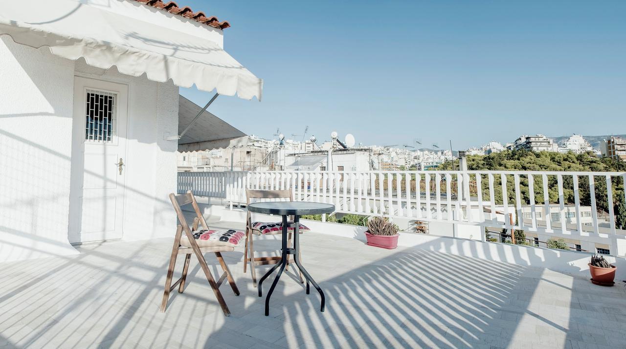 Appartement Top Floor Studio With Endless View à Athènes Extérieur photo