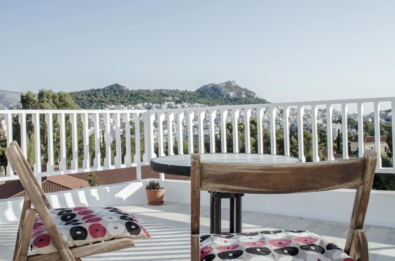 Appartement Top Floor Studio With Endless View à Athènes Extérieur photo